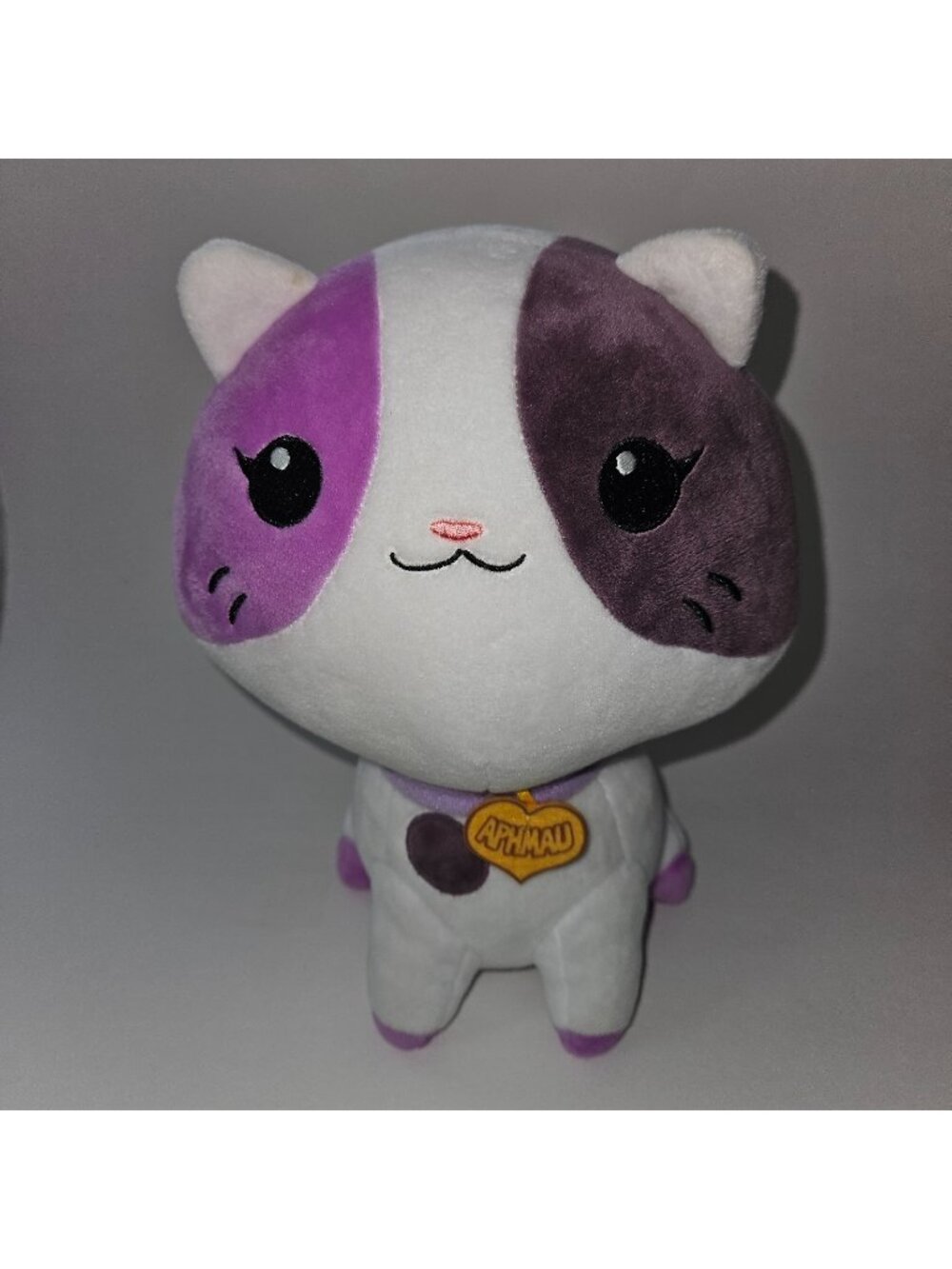 Aphmau Sprinkles Cat Plush White Purple 11" Stuffed Animal Toy 2016